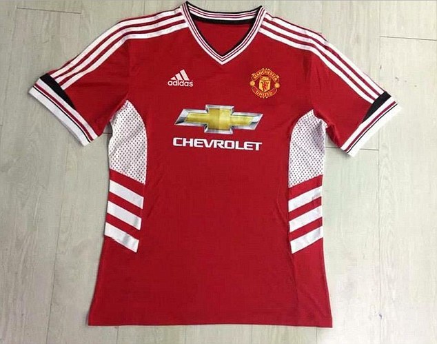 maillot Manchester United Domicile 20152016